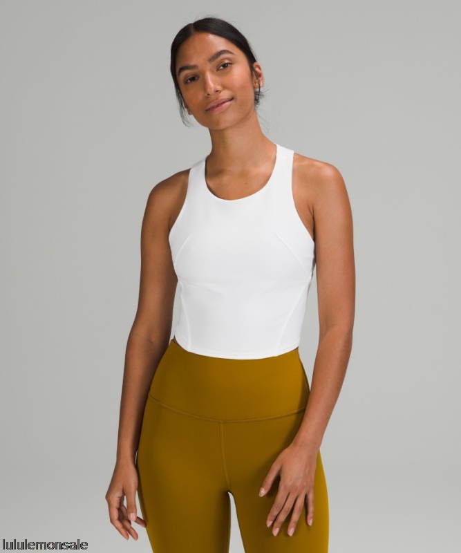 Lululemon Damen DELULU310 | Lululemon Deutschland Weißes Belebendes Trainings-tanktop
